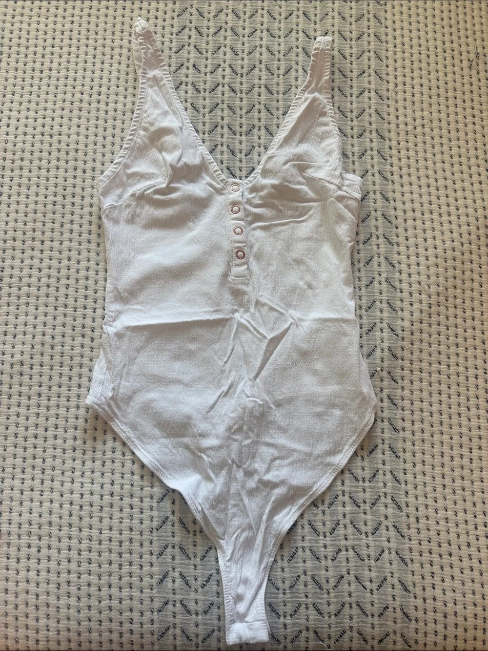 NWOT Free People Onesie Bodysuit White